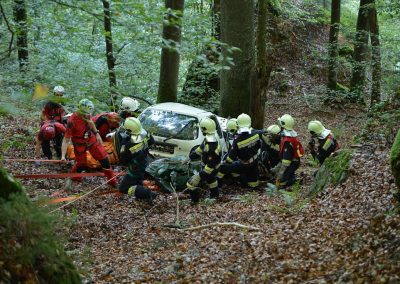 Übung mit FF Kirchberg 2