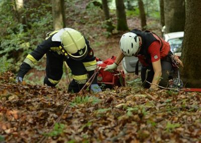 Übung mit FF Kirchberg 1
