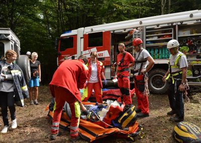 Übung mit FF Kirchberg 12