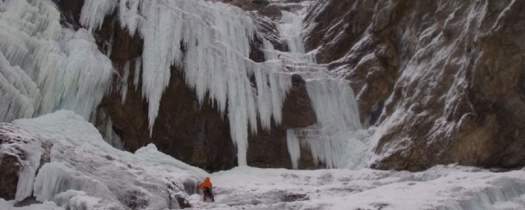 Schwerer Unfall auf Eiskletterroute „Blue Box“ 3
