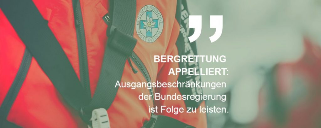 Bergrettungs-Appell: Regierungsaufruf ist Folge zu leisten 18